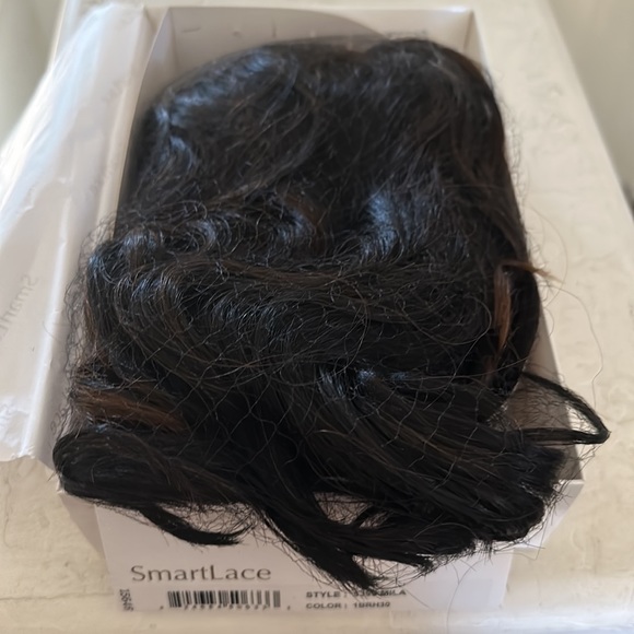 Mila Synthetic Lace Front Wig (Mono Top) regular size color 1BRH30 - Picture 3 of 3